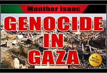 Munther Isaac Easter Vigil for Gaza 2024