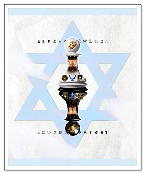 Single Chess Piece Isolated on White Background (White Pawn Version)